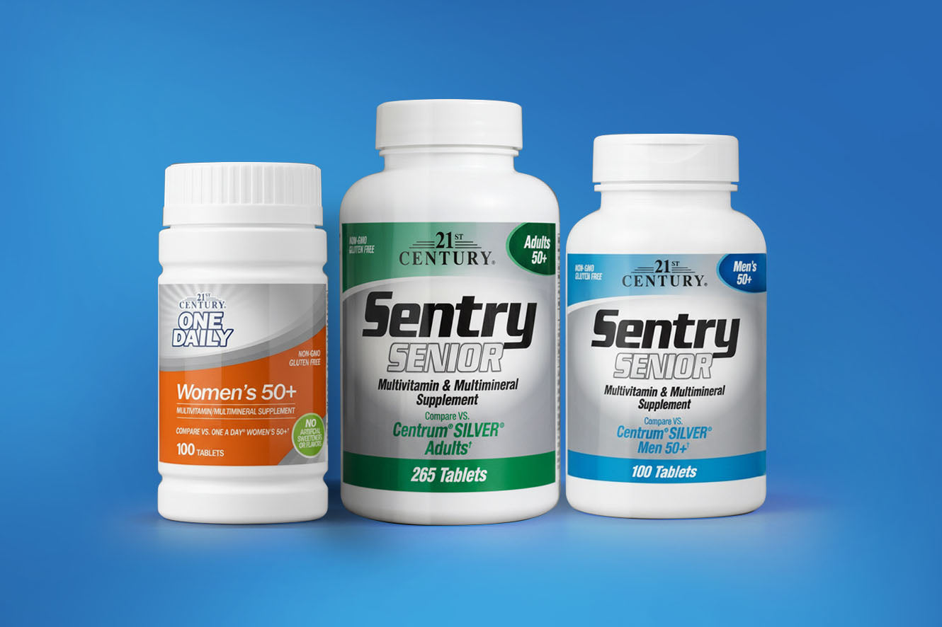 50+ – 21st Century Vitamins