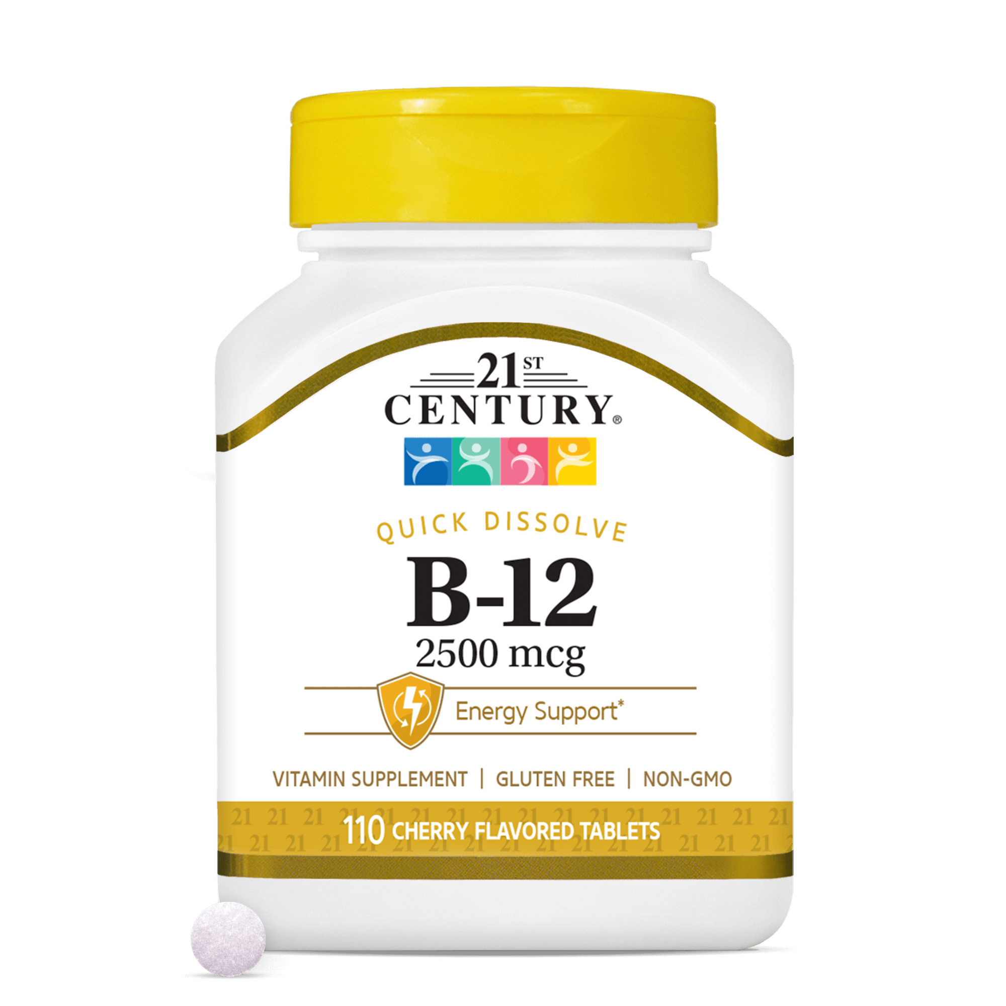 Vitamin B-12 2500 mcg  21st Century Vitamins