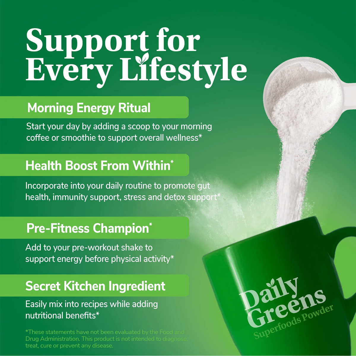 Daily Greens Superfoods Powder
