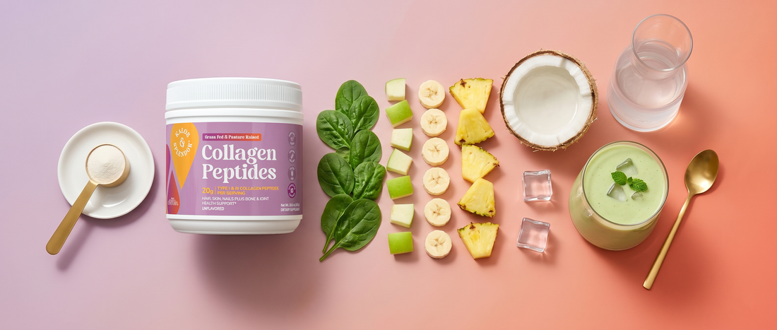 Easy Collagen Peptide Smoothie Recipes for Beauty, Recovery & Daily Wellness*
