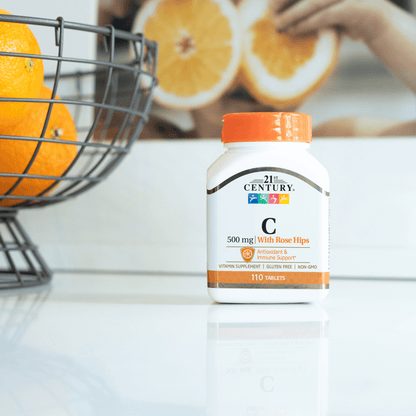 Vitamin C 500 mg with Rose Hips - alternate