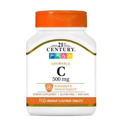 Vitamin C 500mg Orange - front