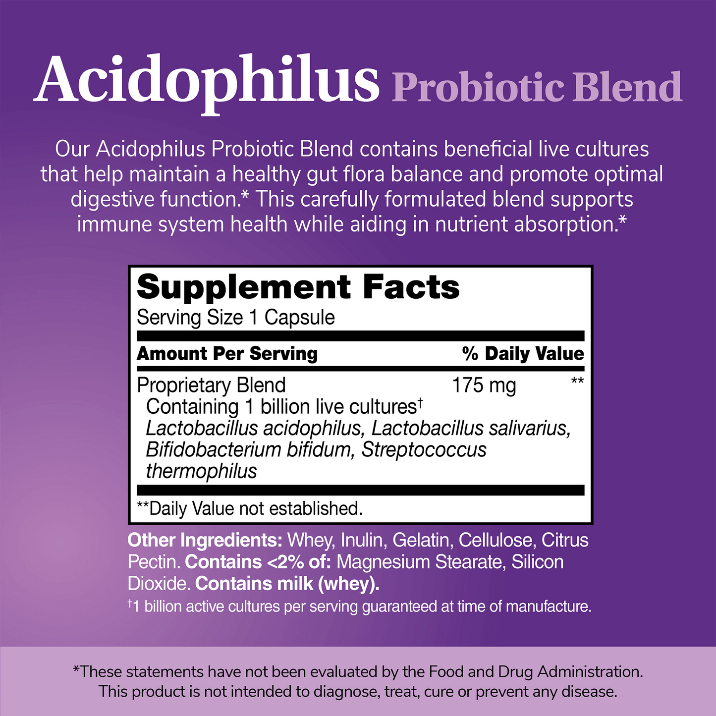 Acidophilus Probiotic Blend