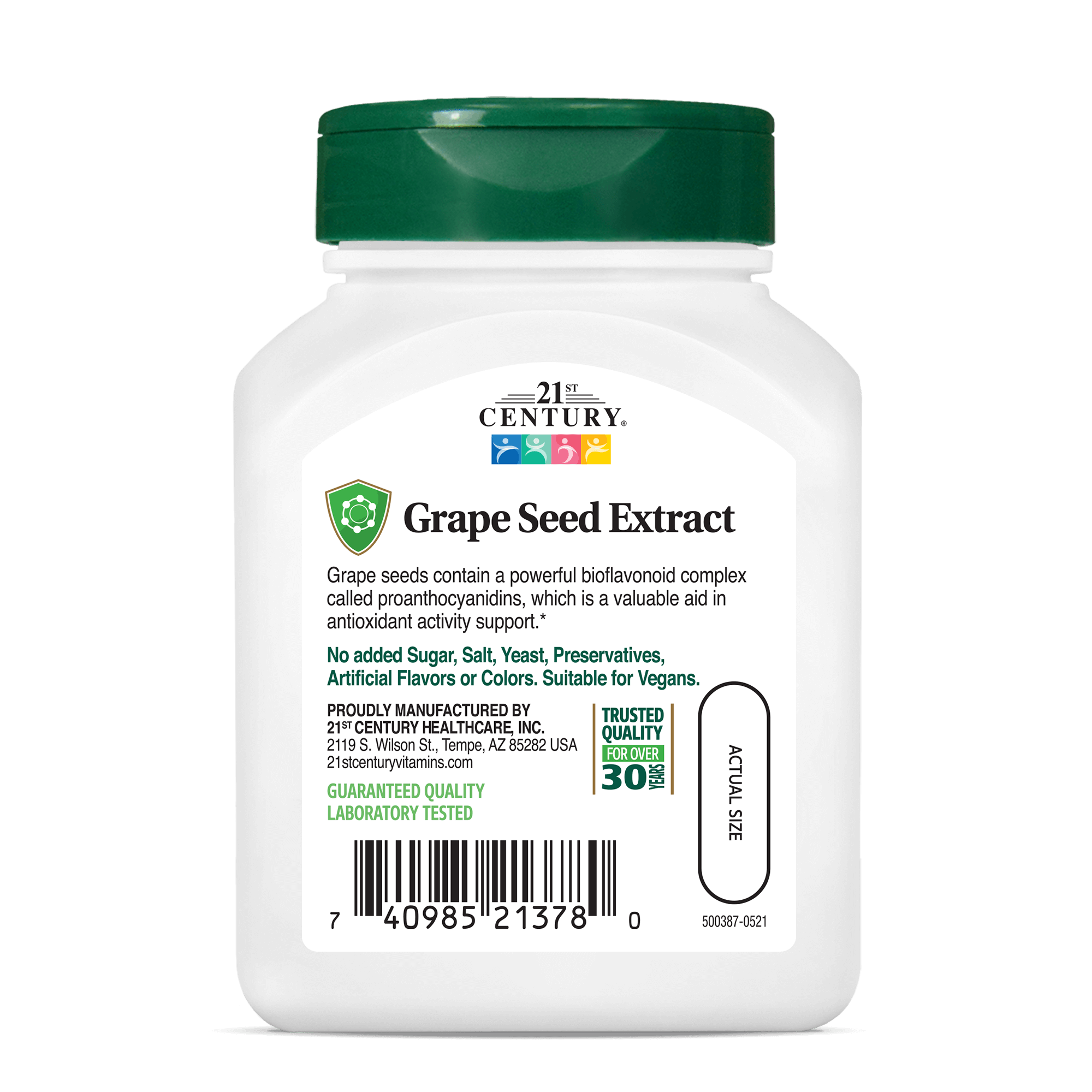 Grape Seed Extract – 21st Century Vitamins
