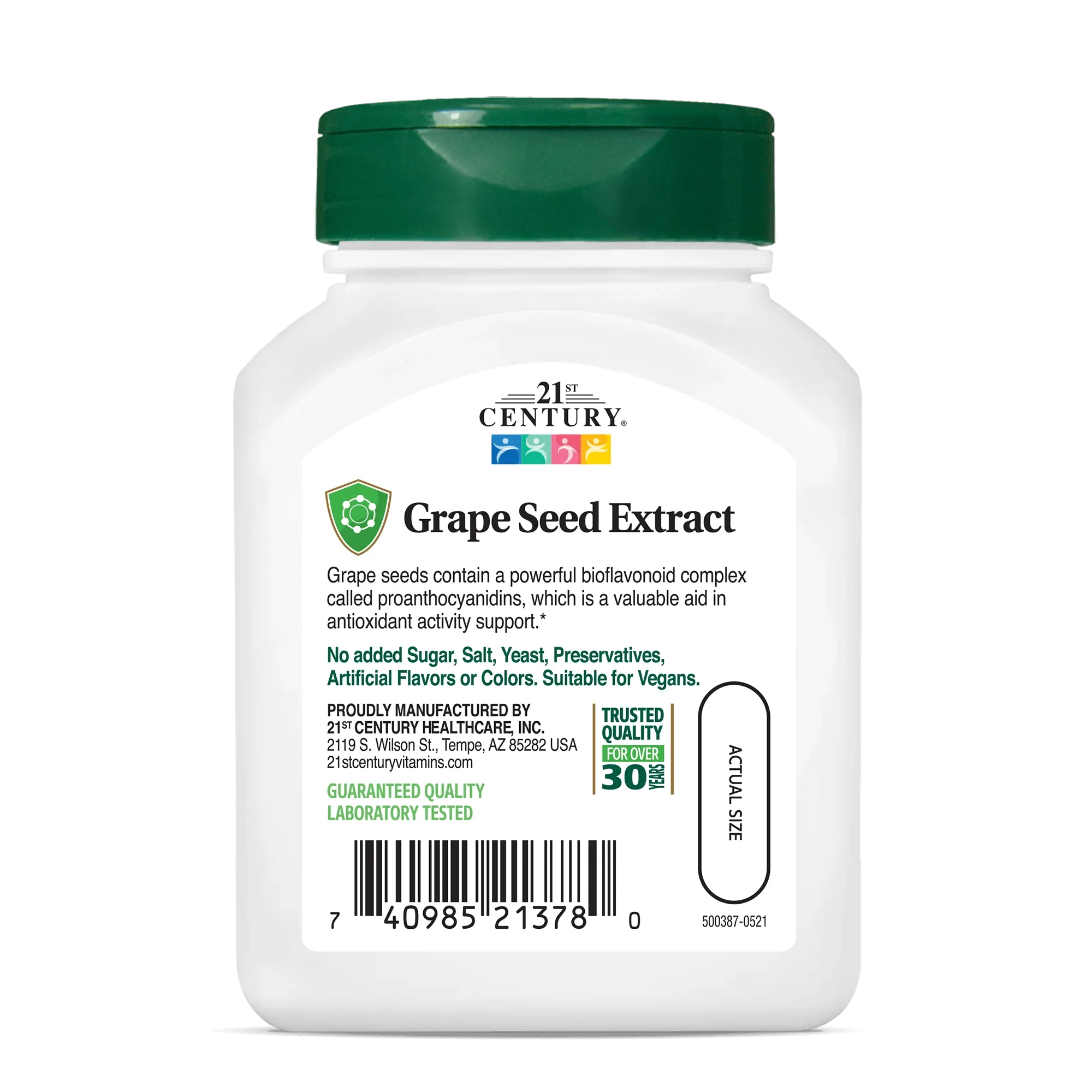 Grape Seed Extract – 21st Century Vitamins Grape Seed Extract – 21st Century Vitamins