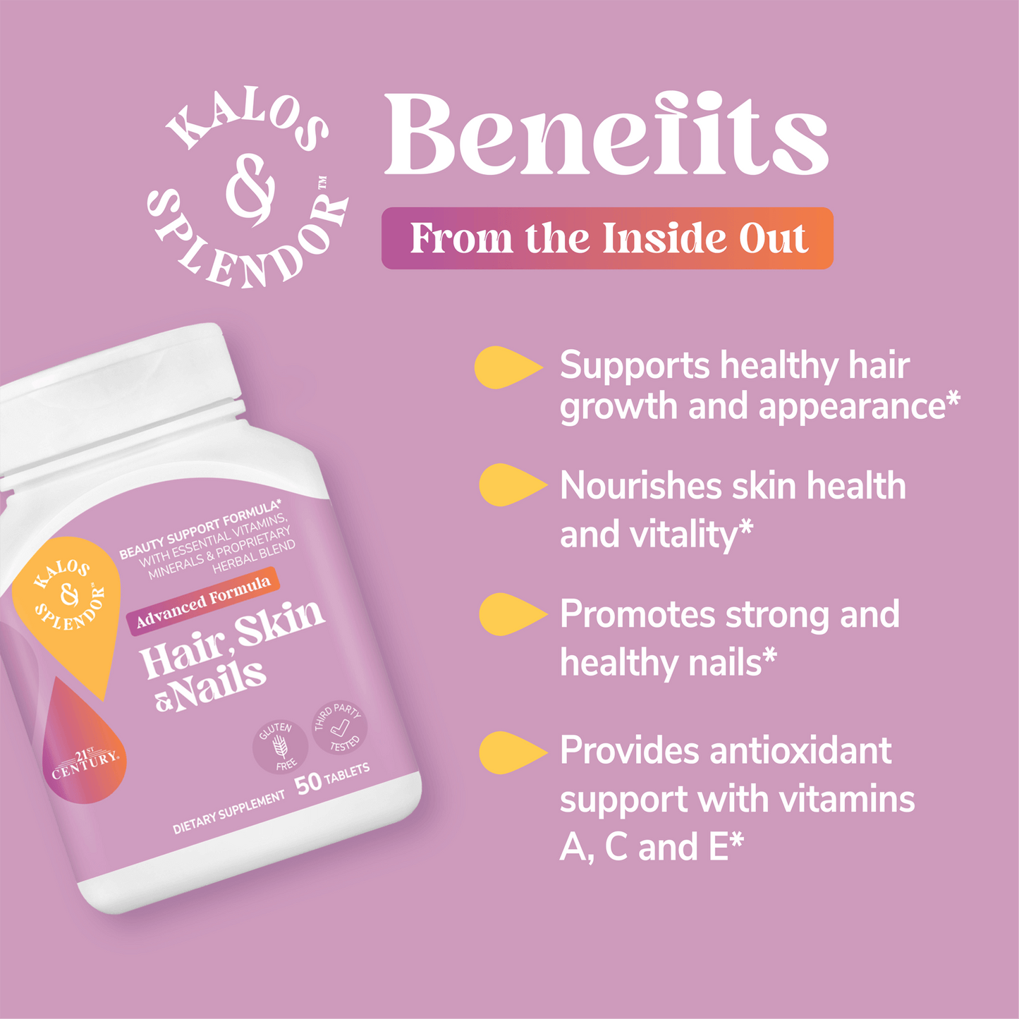 Kalos & Splendor Advanced Hair, Skin & Nails