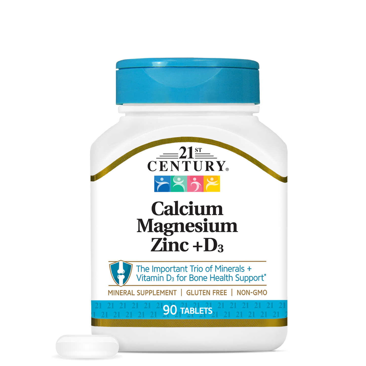 21st Century Cal Mag Zinc plus D per serving mineral supplement product image