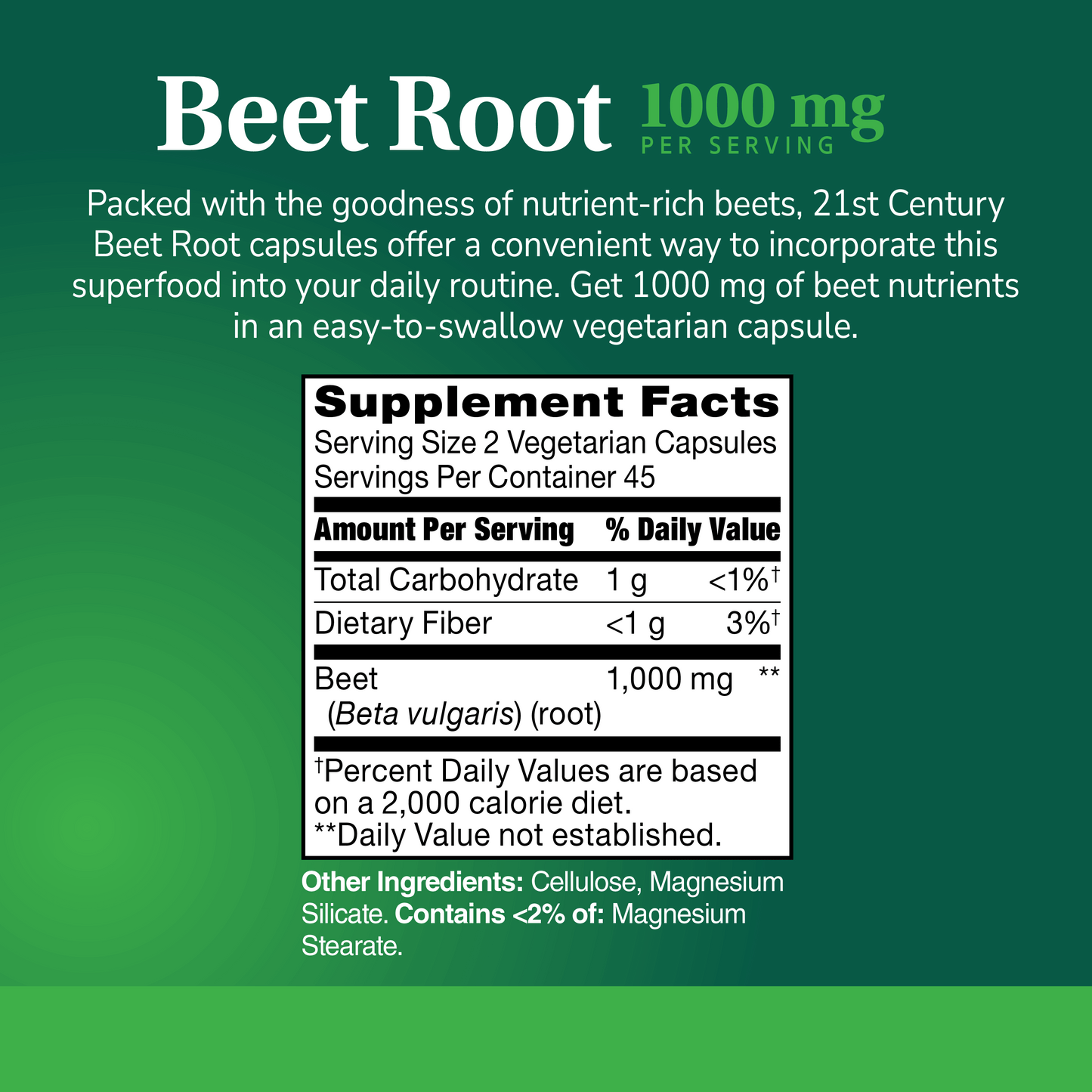 Beet Root 1000 mg