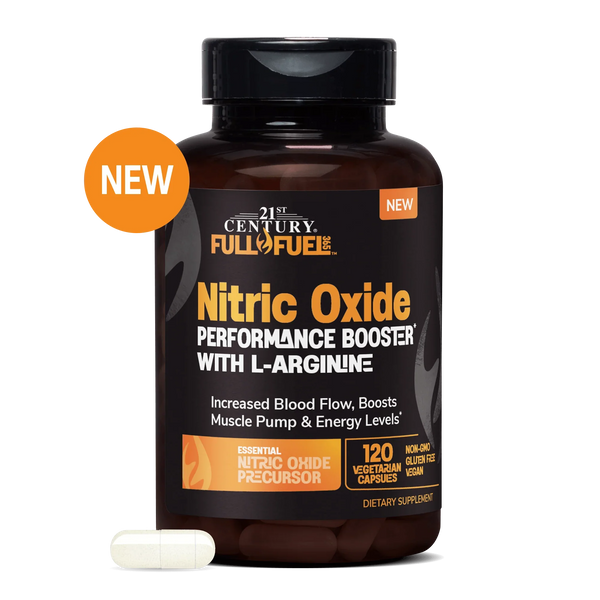 l carnitine with l citrulline 21st Century Nitric Oxide, 120 Vegetarian Capsules fast assimilation and has NattoKinase 20 000 – NEW HEART QTY:3 PACK
