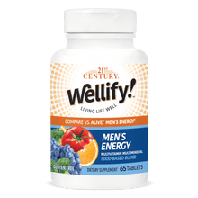 A bottle of 21st Century Wellify Men's Energy tablets.