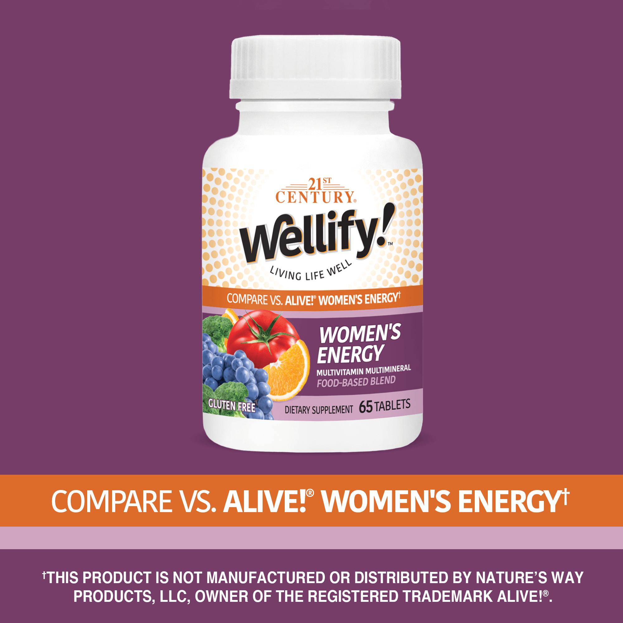 Wellify Women's Energy – 21st Century Vitamins