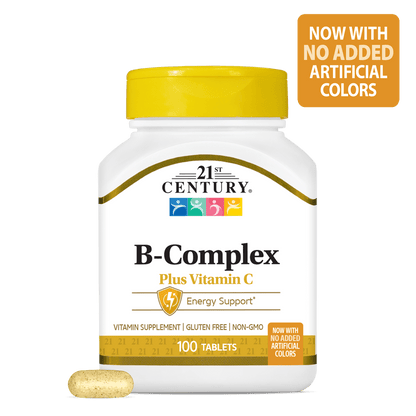 21st Century B-Complex Plus Vitamin C vitamin supplement product image