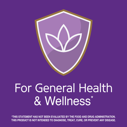 For general health and wellness claim with general health icon