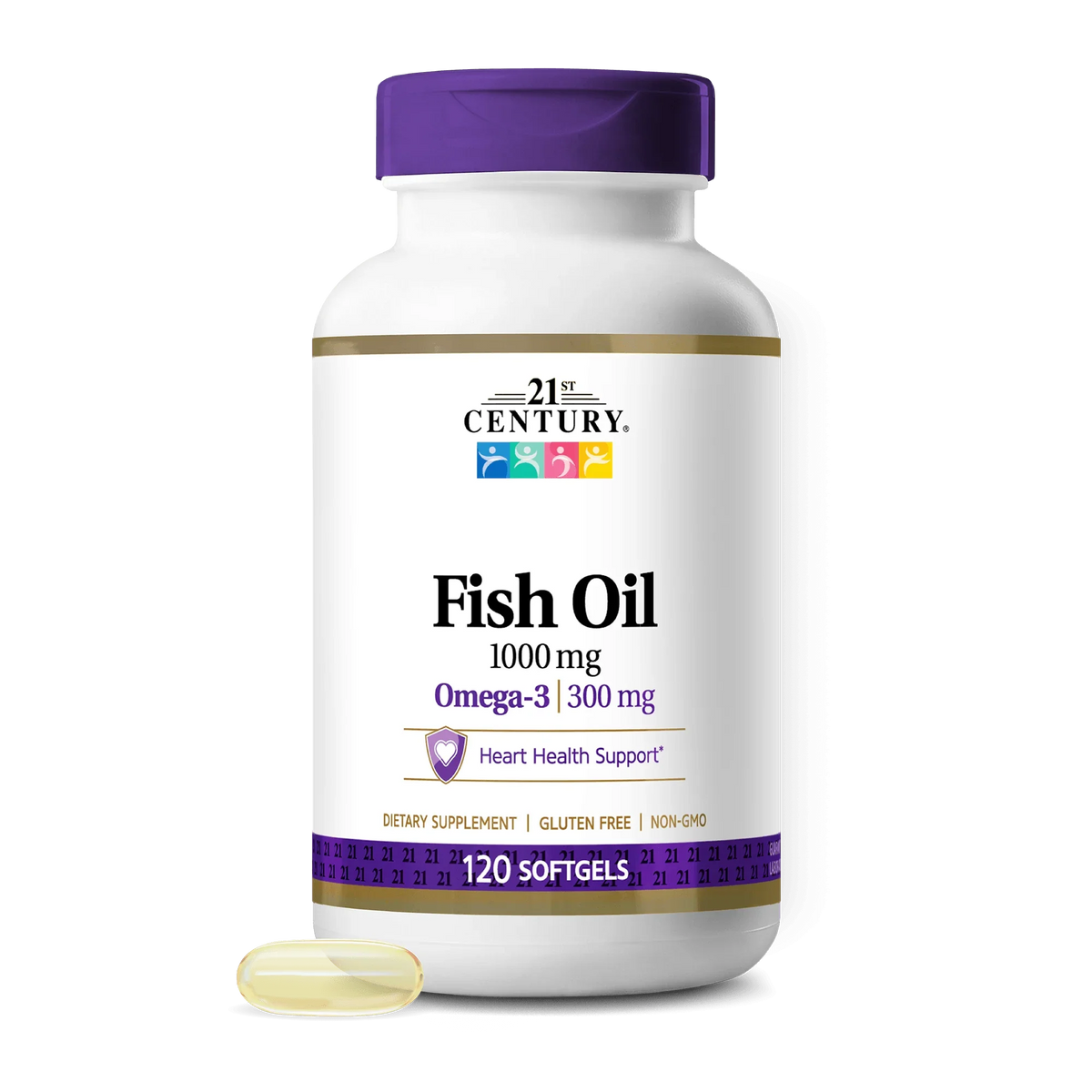 21st Century Fish Oil supplement product image