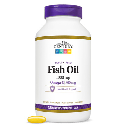 Fish Oil 1000 mg Enteric Coated