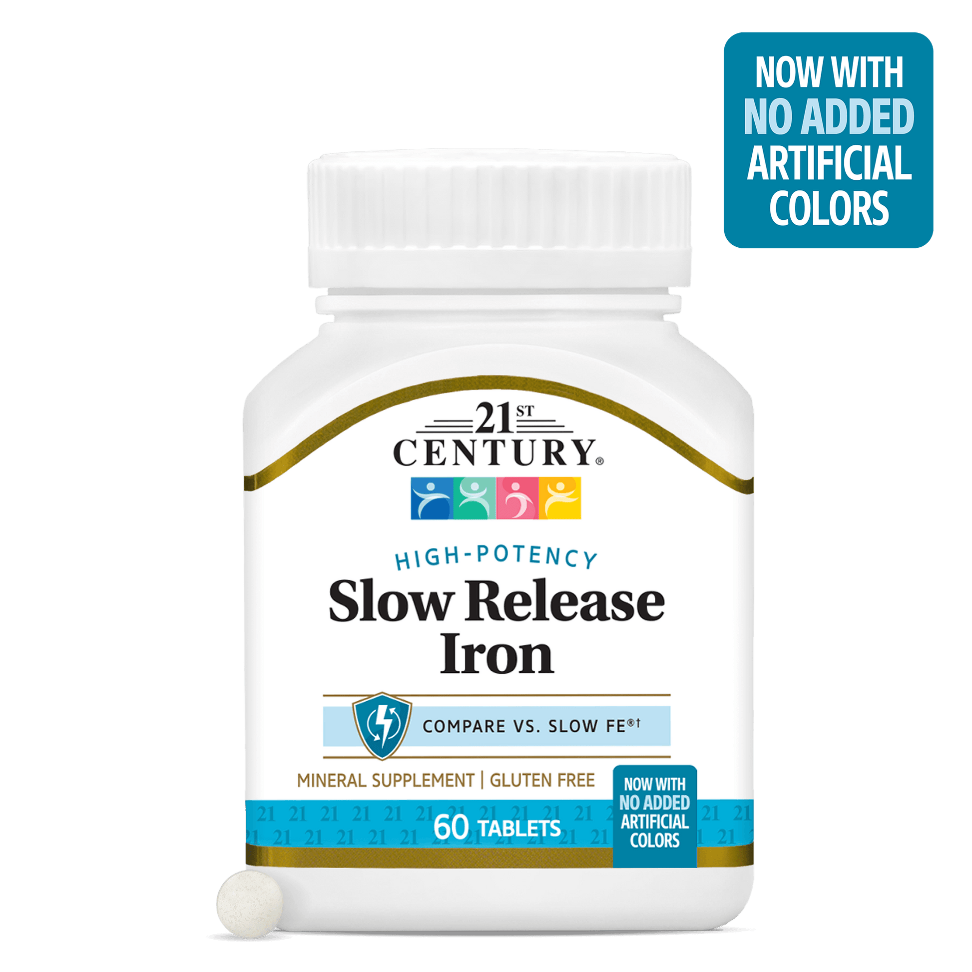 21st Century Slow Release Iron mineral supplement product image