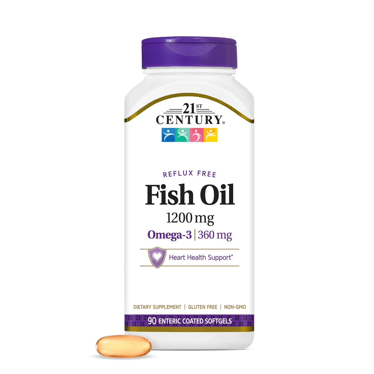 21st Century Fish Oil 1200mg supplement product image