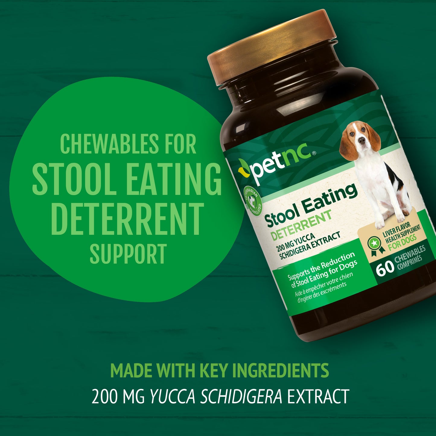 Stool Eating Deterrent