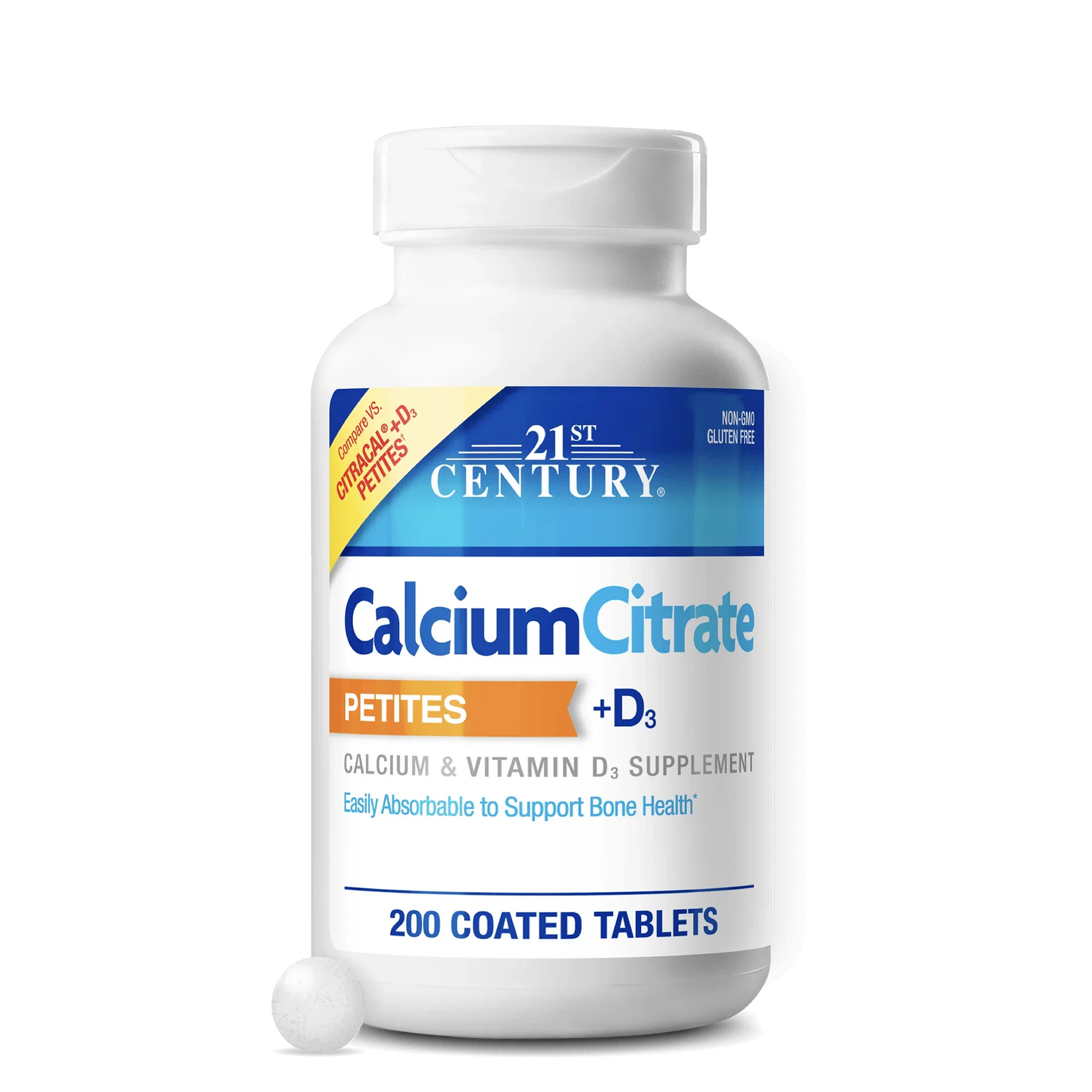 21st Century Calcium Citrate Petites supplement product image