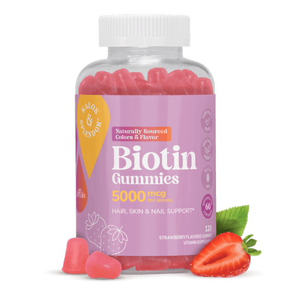 Kalos & Splendor Biotin Gummies 5000 mcg