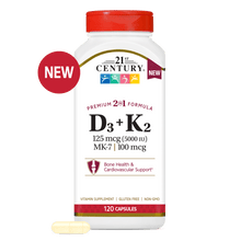 Vitamin D3 125 mcg Plus K2 100 mcg
