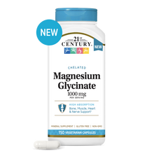 21st Century Magnesium Glycinate 1000mg per serving mineral supplement product image