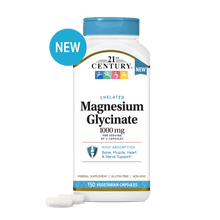 21st Century Magnesium Glycinate 1000mg per serving mineral supplement product image