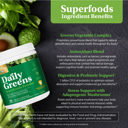 Daily Greens Superfoods Powder