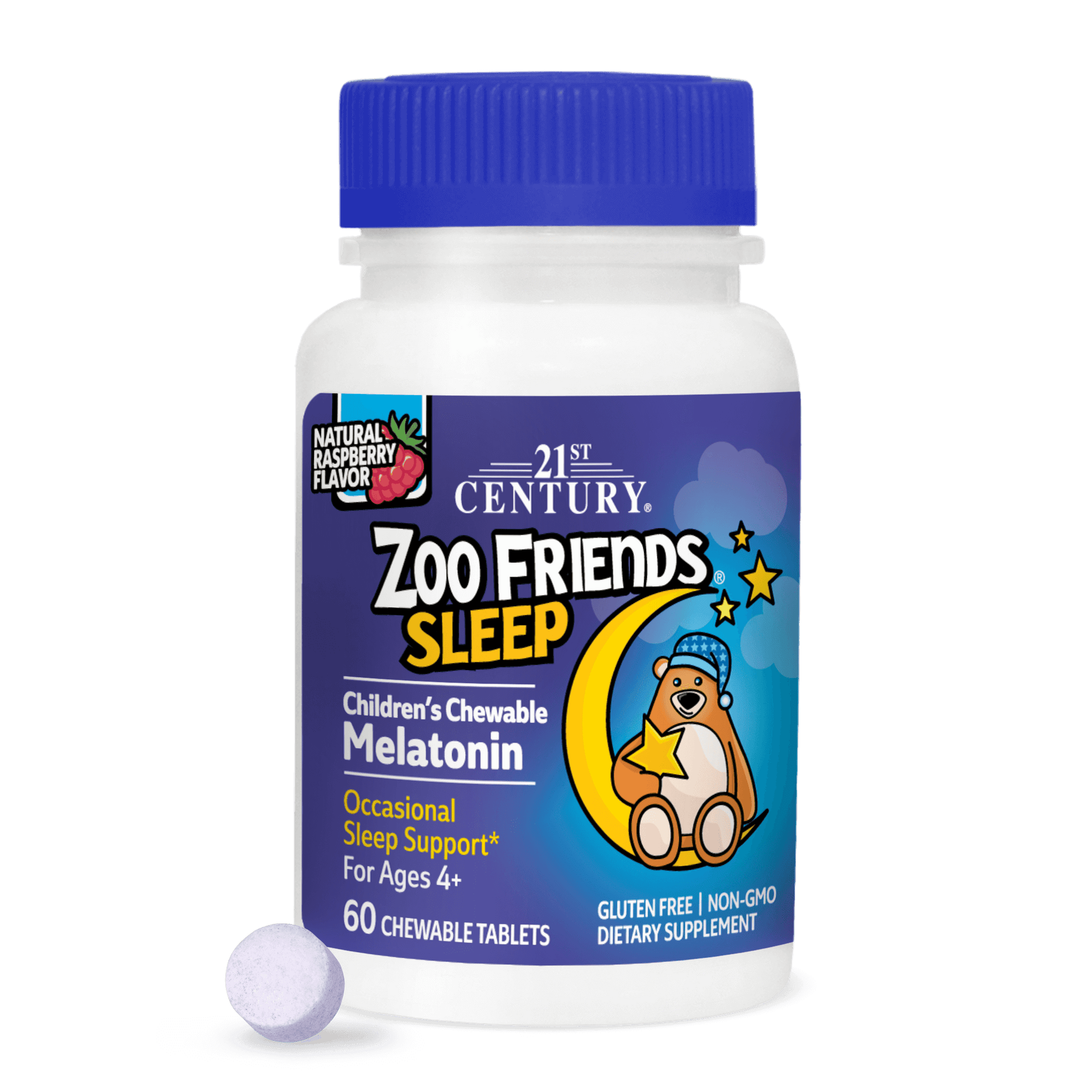 ナルミン Zoo Friends Sleep | Melatonin for Children – 21st Century Vitamins