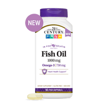 21st Century Fish Oil Gelatin supplement product image