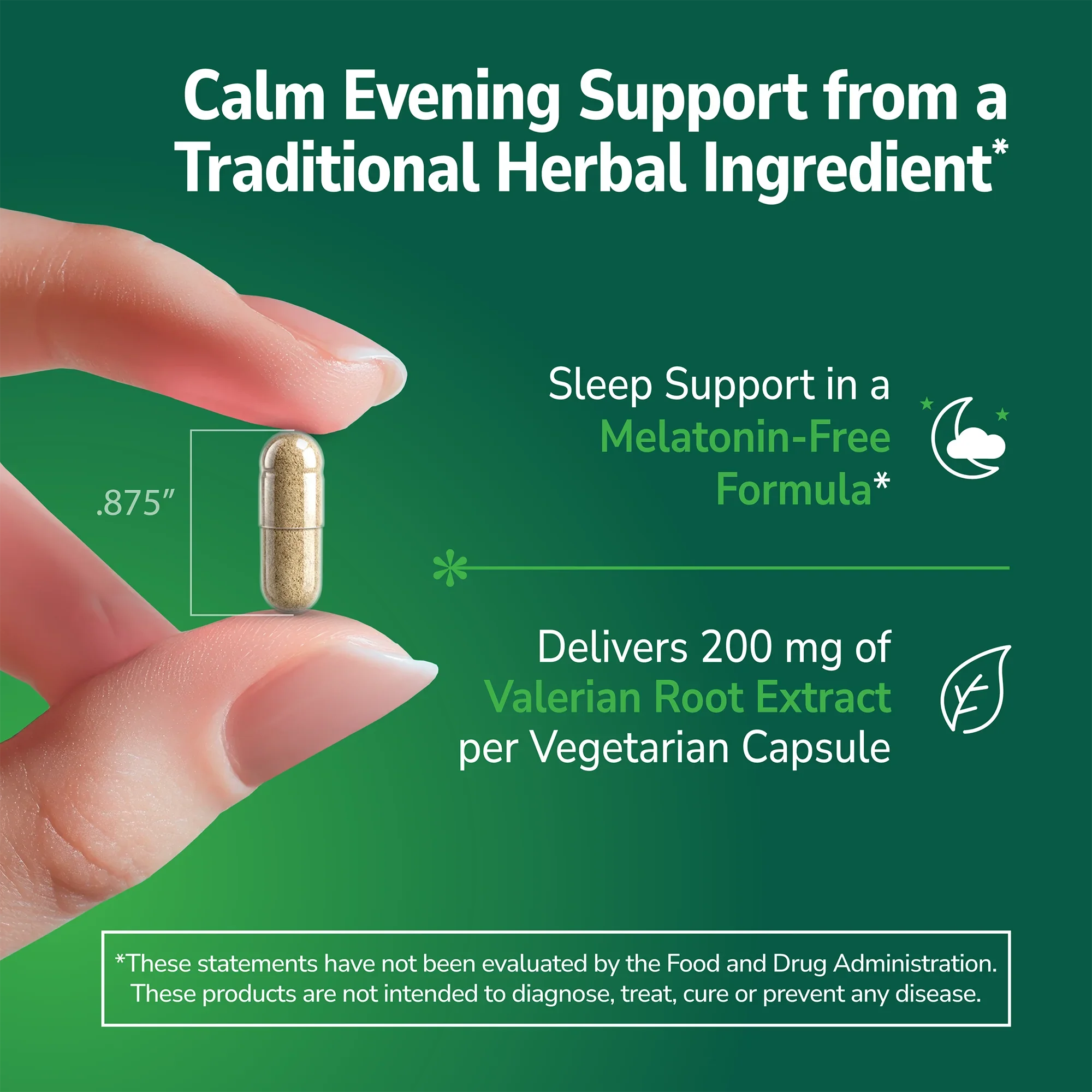 21st Century Standardized Valerian Root | Melatonin Free – 21st