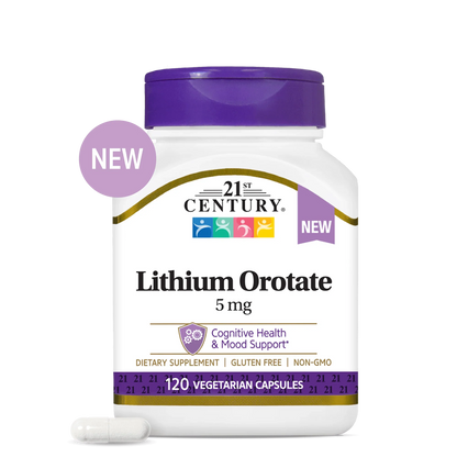 21st Century Lithium Orotate supplement product image