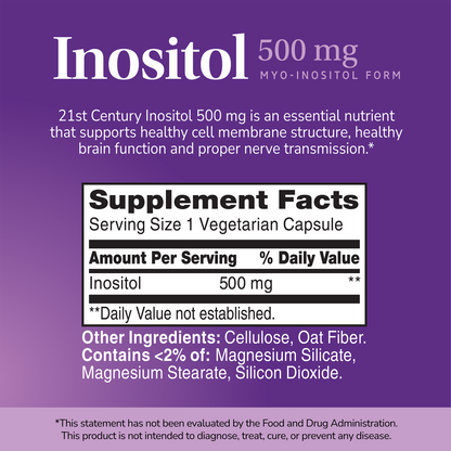 Inositol 500 mg