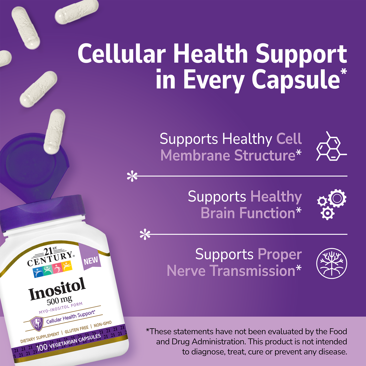 Inositol 500 mg