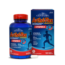 21st Century Arthri-Flex plus D box and bottle dietary supplement product image