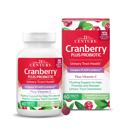 21st Century Cranberry plus Probiotic supplement product image
