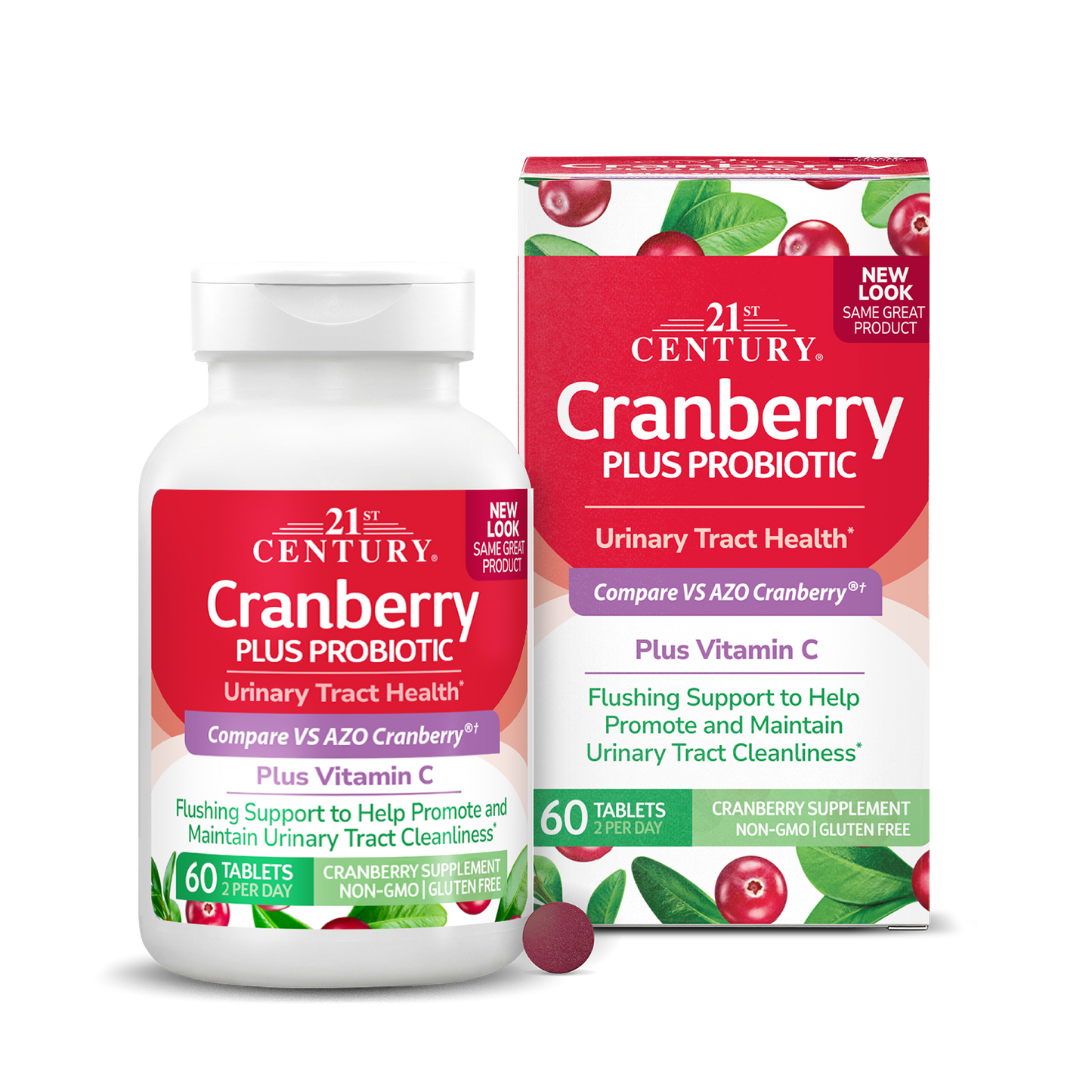 21st Century Cranberry Plus Probiotic supplement product image