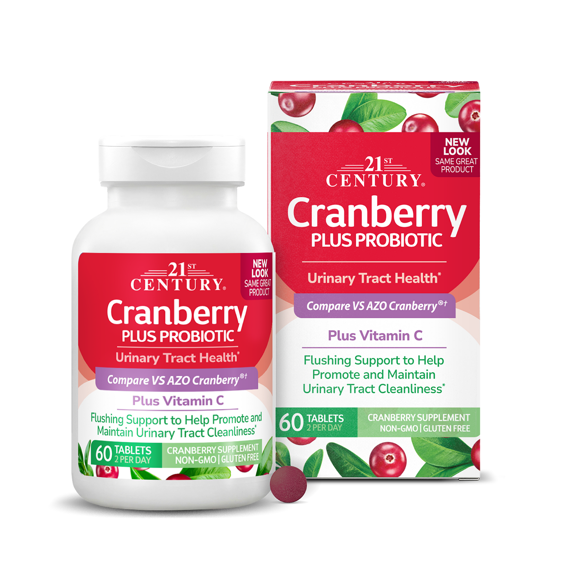 21st Century Cranberry Plus Probiotic supplement product image