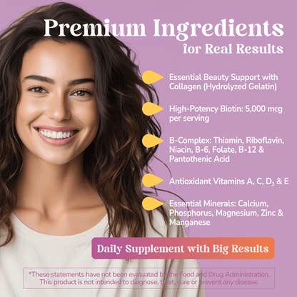 Kalos & Splendor Hair, Skin & Nails Extra Strength