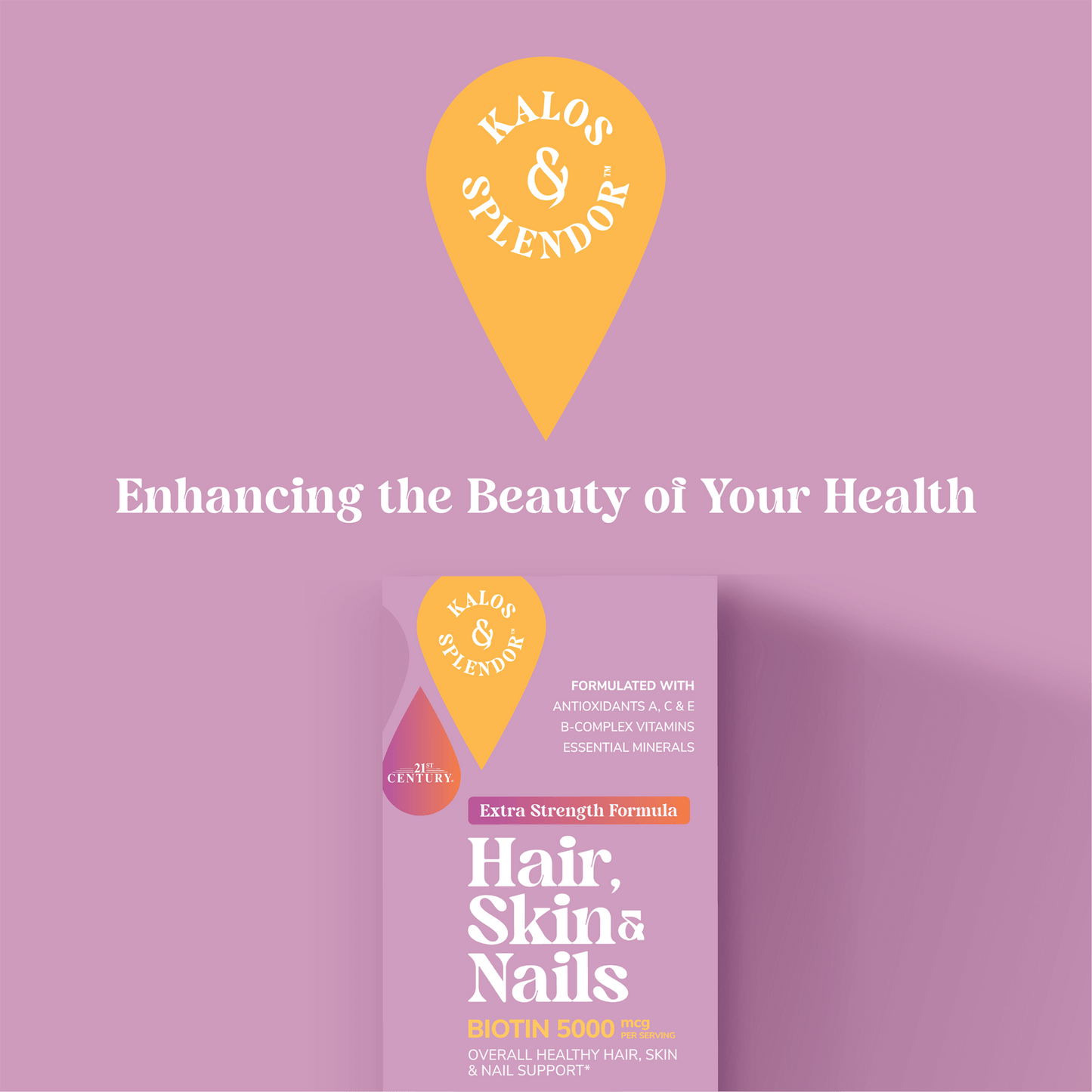 Kalos & Splendor Hair, Skin & Nails Extra Strength