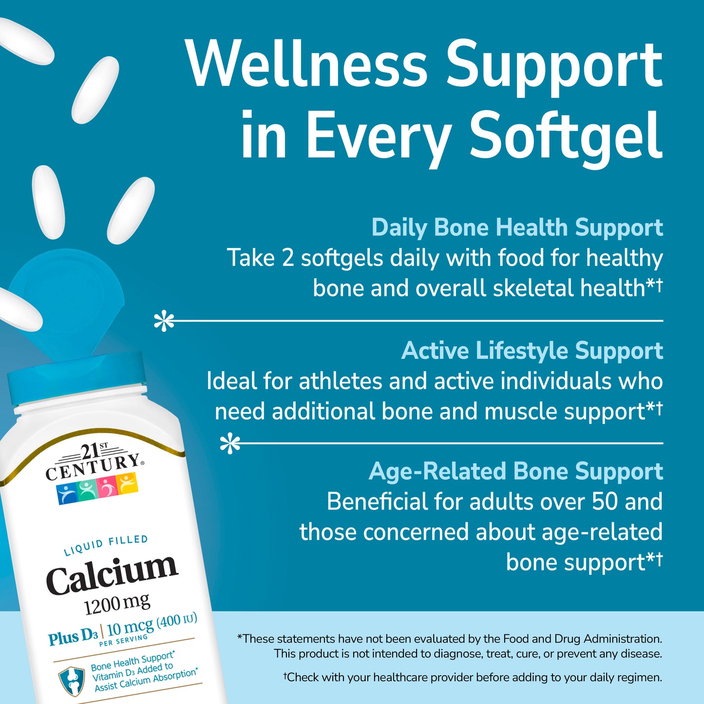 Calcium 1200 mg Plus D3