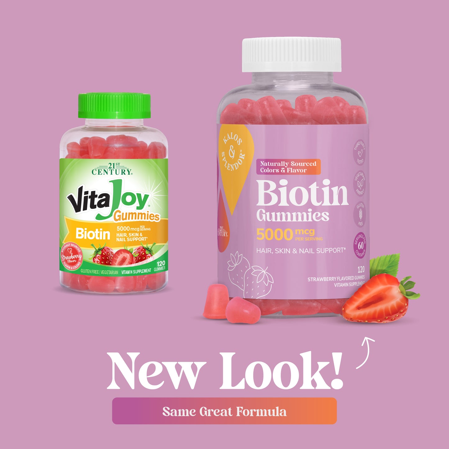 Kalos & Splendor Biotin Gummies 5000 mcg