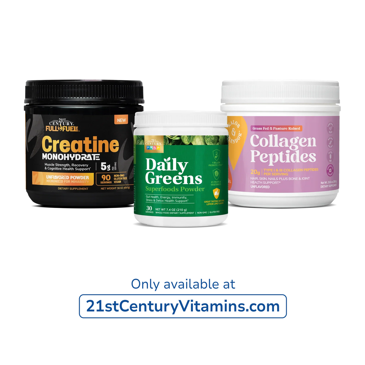 Power Powders Bundle – 21st Century Vitamins