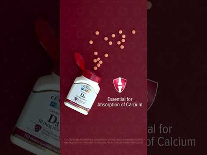 Video attributes of 21st Century Vitamin D 10mcg 