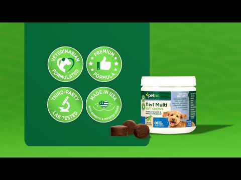 Product video for the NEW Petnc 11-in-1 Multi Soft chews.
