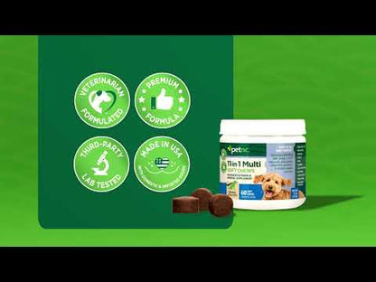 Product video for the NEW Petnc 11-in-1 Multi Soft chews.