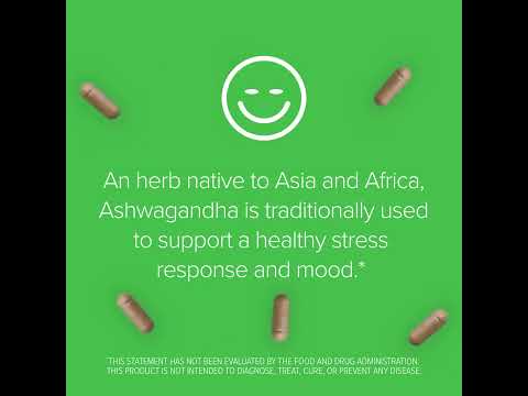 Video attributes for 21st Century® Ashwagandha