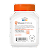 Back side bottle view of 21st Century Vitamin C 500 mg chewable tablets.