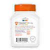Back side bottle view of 21st Century Vitamin C 500 mg with Rose Hips tablets.