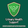 Urinary health support claim with urinary graphic icon.